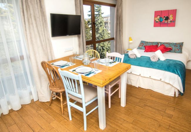 Estudio en San Carlos de Bariloche - Mafalda, en pleno centro y con pileta!! Estudio en San Carlos de Bariloche - Mafalda, en pleno centro y con pileta!!