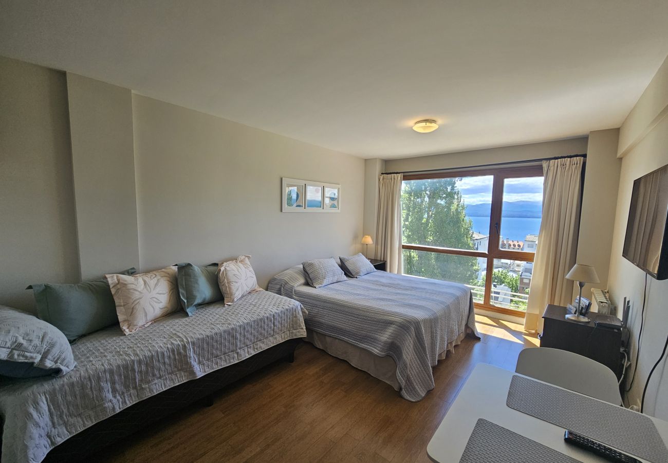 Estudio en San Carlos de Bariloche - Terrazas del Lago I F con vista al Lago