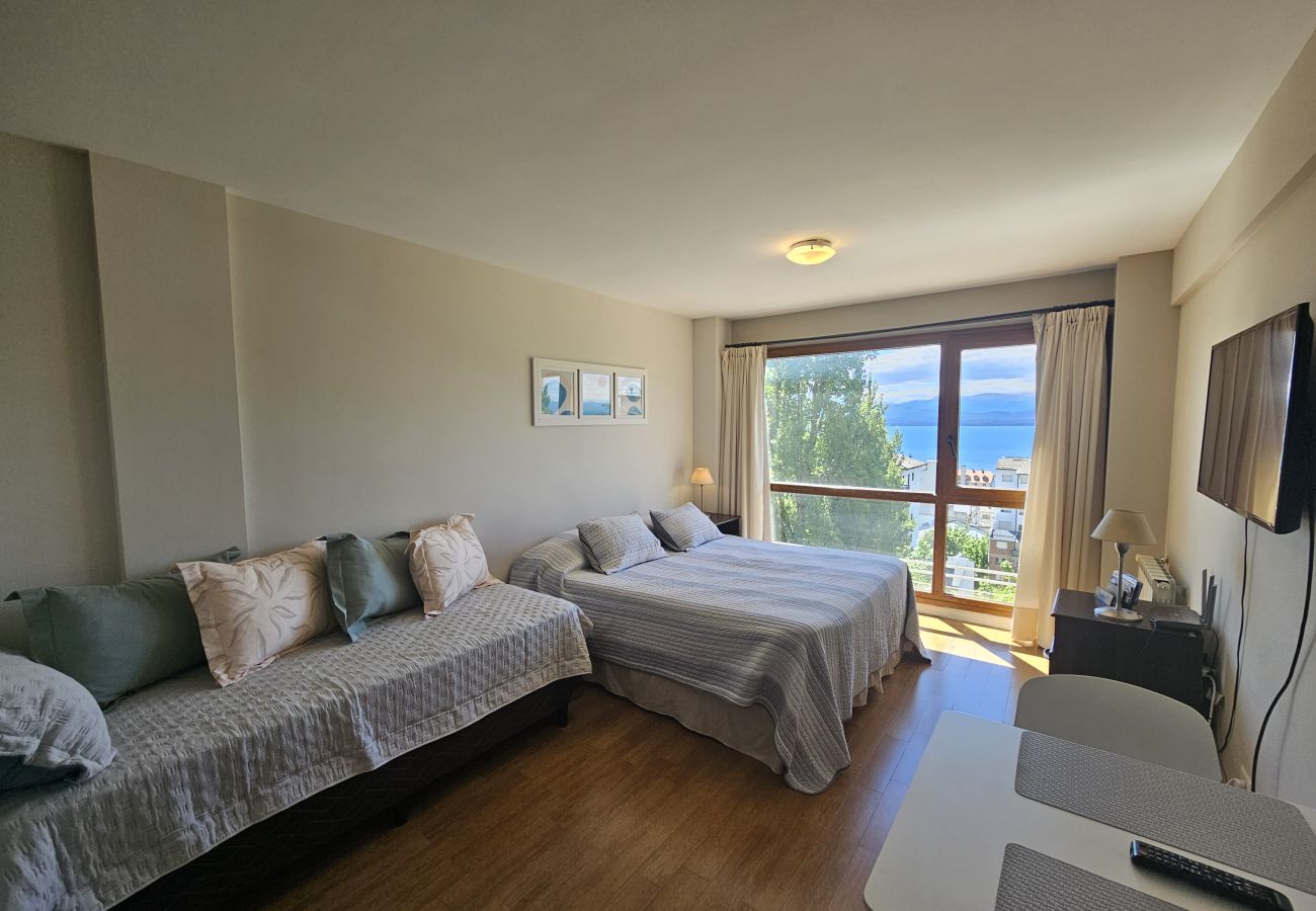 Estudio en San Carlos de Bariloche - Terrazas del Lago I F con vista al Lago