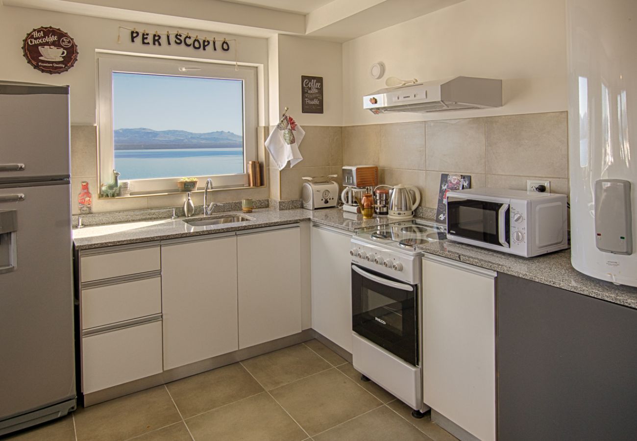 Apartamento en San Carlos de Bariloche - Periscopio con una imponente vista al lago