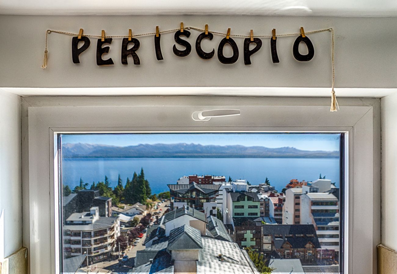 Apartamento en San Carlos de Bariloche - Periscopio con una imponente vista al lago