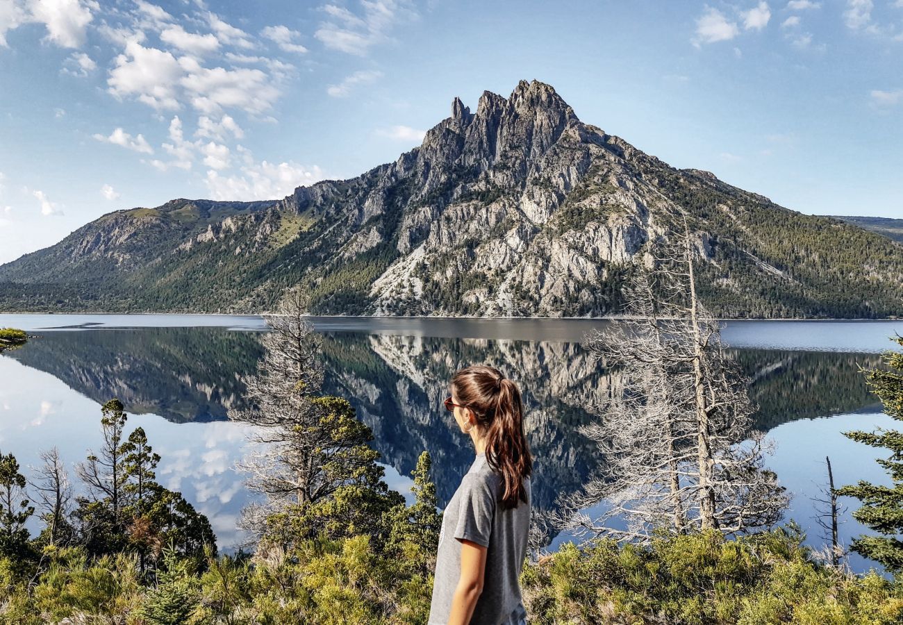 Apartamento en San Carlos de Bariloche - Periscopio con una imponente vista al lago
