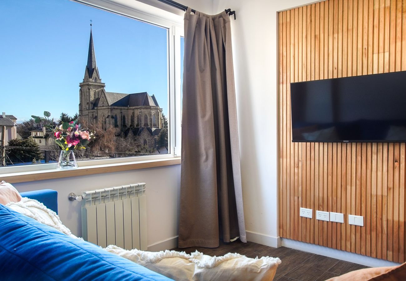 Apartamento en San Carlos de Bariloche - GARZA BLANCA departamento con vista al lago