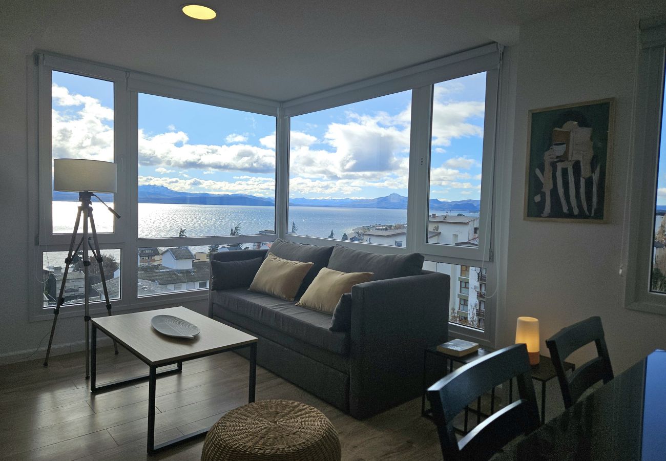 Apartamento en San Carlos de Bariloche - Veo Veo Bariloche con vista al lago Nahuel Huapi