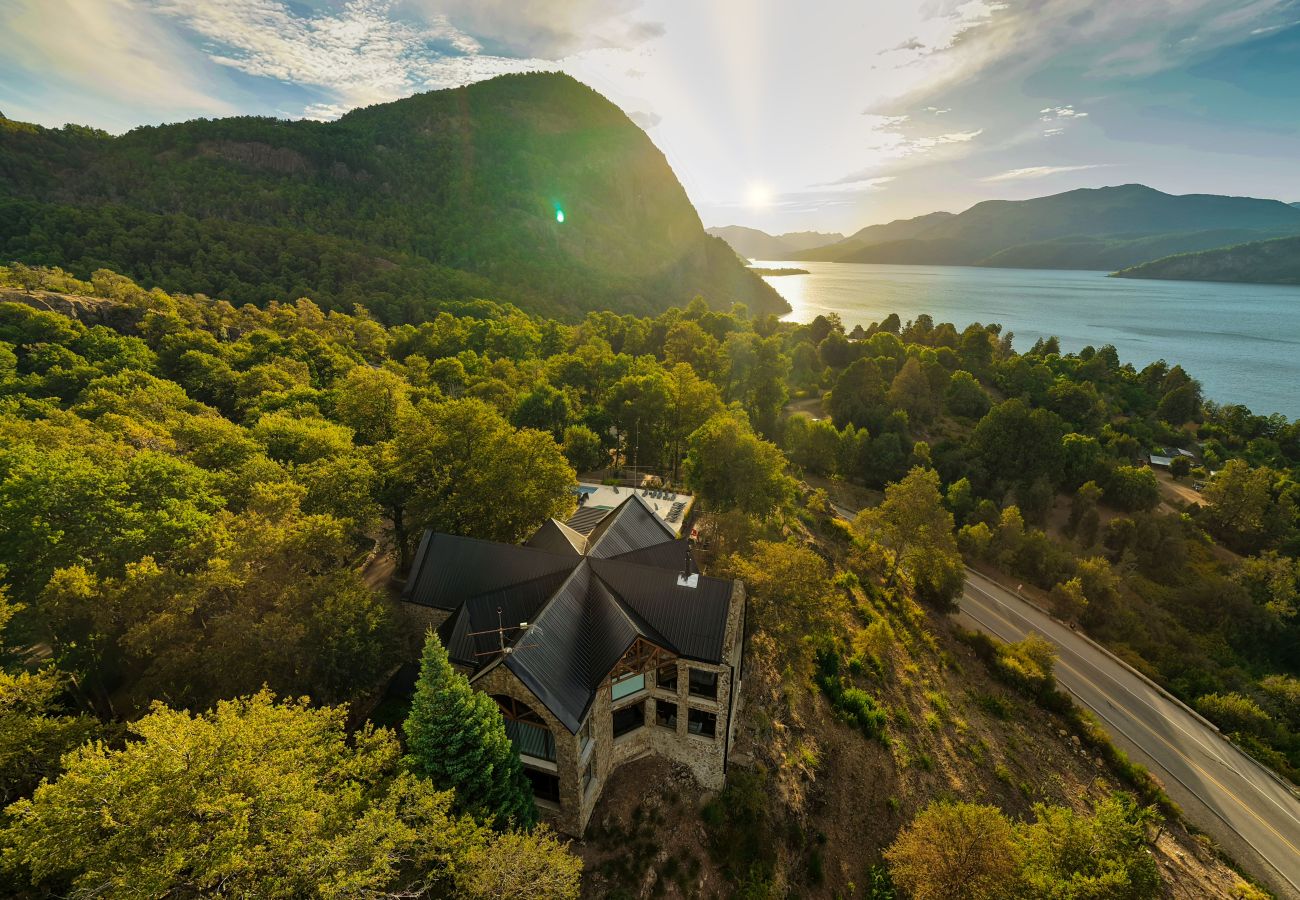 Cabaña en San Martin de los Andes - Paihuen - Apart 1 Dormitorio con vista al Bosque