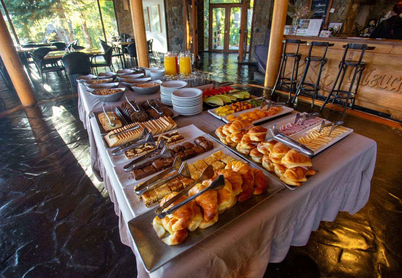 Cabaña en San Martin de los Andes - Paihuen - Apart 1 Dormitorio con vista al Bosque