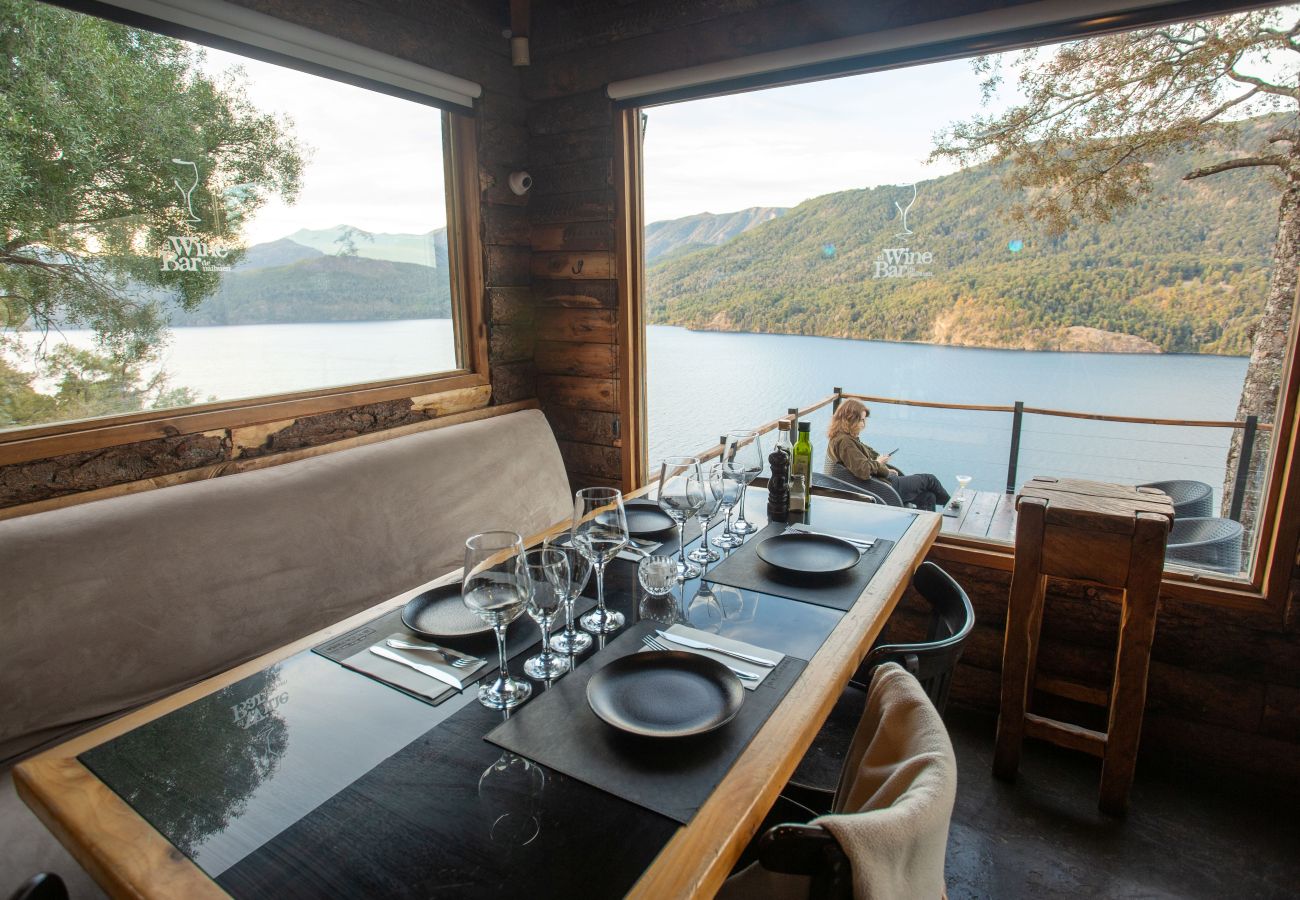 Cabaña en San Martin de los Andes - Paihuen - Apart 1 Dormitorio con vista al Bosque