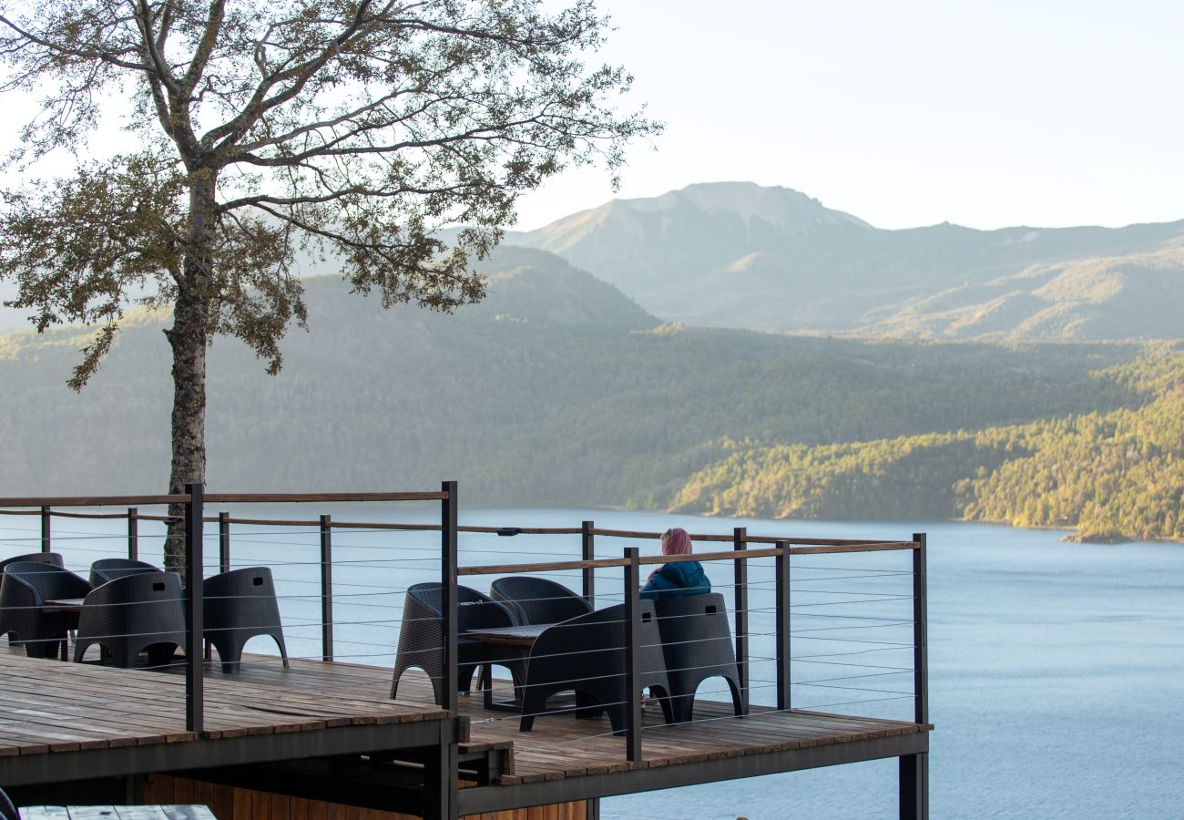 Cabaña en San Martin de los Andes - Paihuen - Apart 1 Dormitorio con vista al Bosque